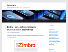 Tablet Screenshot of intercomti.com.br